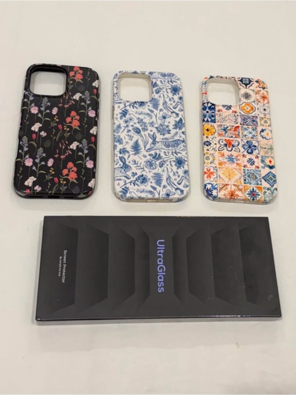 3 Casely iPhone 16 Pro Max Cases & UltraGlass Screen Protector